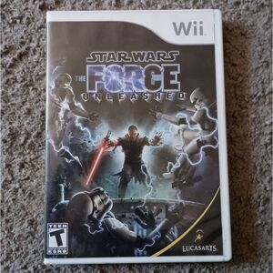 Star Wars The Force Unleashed Wii COMPLETE PRE-OWNED